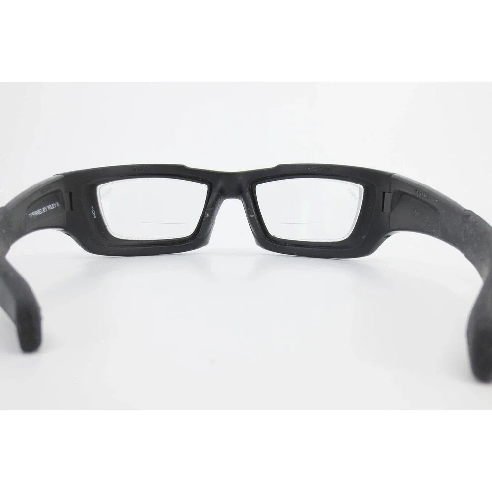 DVX Axon Wiley X Safety Glasses Matte Black Frame Z87-2+ 55-18-125 Eyewear